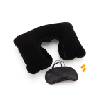 Reisset met kussen, oogmasker en oordopjes First Class kleur zwart  negende weergave