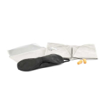 Reisset met kussen, oogmasker en oordopjes First Class kleur grijs derde weergave