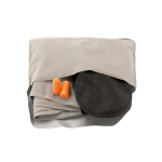Reisset met kussen, oogmasker en oordopjes First Class kleur grijs  negende weergave