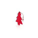 Promotionele kerstdecoraties van vilt om op te hangen Xmas Fantasy kleur rood vijfde weergave