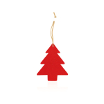 Promotionele kerstdecoraties van vilt om op te hangen Xmas Fantasy kleur rood  negende weergave