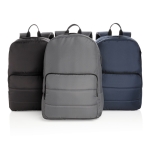 Eco-rugzak voor 15,6'' laptop AWARE™ Pocket kleur zwart algemene weergave