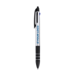 Goedkope promotionele pennen 3 kleuren inkt Multicolor met jouw bedrukking