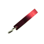 Felle kleur aluminium flesopener sleutelhanger Alucolors kleur rood