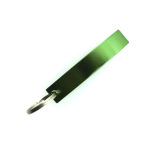 Felle kleur aluminium flesopener sleutelhanger Alucolors kleur groen vijfde weergave