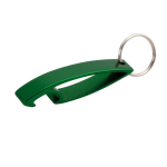 Felle kleur aluminium flesopener sleutelhanger Alucolors kleur groen