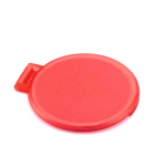 Goedkope op maat gemaakte opvouwbare make-up spiegel Singleview kleur rood