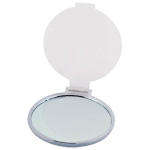 Goedkope op maat gemaakte opvouwbare make-up spiegel Singleview kleur wit