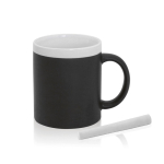Schoolbord keramische mok met krijt 350ml Chalk kleur wit  negende weergave