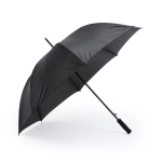 Extra grote polyester paraplu als relatiegeschenk Ø130 Monsoon kleur zwart vijfde weergave