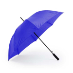 Extra grote polyester paraplu als relatiegeschenk Ø130 Monsoon kleur blauw
