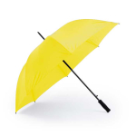 Extra grote polyester paraplu als relatiegeschenk Ø130 Monsoon kleur geel