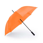 Extra grote polyester paraplu als relatiegeschenk Ø130 Monsoon kleur oranje