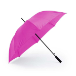 Extra grote polyester paraplu als relatiegeschenk Ø130 Monsoon kleur fuchsia