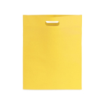 Non woven draagtassen laten bedrukken in felle kleuren 80 g/m2 Gallery kleur geel  negende weergave