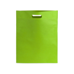 Non woven draagtassen laten bedrukken in felle kleuren 80 g/m2 Gallery kleur lichtgroen  negende weergave