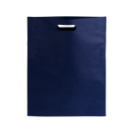 Non woven draagtassen laten bedrukken in felle kleuren 80 g/m2 Gallery kleur marineblauw  negende weergave