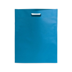 Non woven draagtassen laten bedrukken in felle kleuren 80 g/m2 Gallery kleur lichtblauw  negende weergave