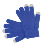 Mobiele touchscreen handschoenen Touch kleur blauw