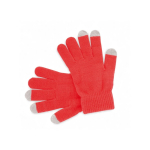 Mobiele touchscreen handschoenen Touch kleur rood  negende weergave
