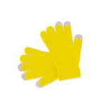 Mobiele touchscreen handschoenen Touch kleur geel  negende weergave