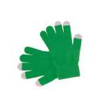 Mobiele touchscreen handschoenen Touch kleur groen  negende weergave