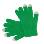 Mobiele touchscreen handschoenen Touch kleur groen