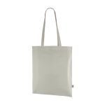 Goedkope katoenen tassen met lange handvatten 105 g/m2 Organic kleur beige tweede weergave
