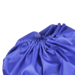 Rugzakken met trekkoord met felle kleuren Resistant Strings kleur blauw derde weergave
