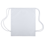 Rugzakken met trekkoord met felle kleuren Resistant Strings kleur wit