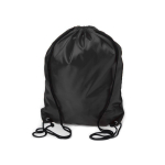 Stringrugzakken voor kinderen in origineel 210D polyester kleur zwart