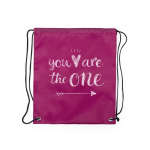 Stringrugzakken voor kinderen in origineel 210D polyester kleur fuchsia