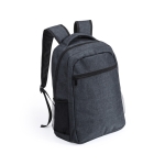 Gevoerde rugzak met stedelijk ontwerp voor 15'' laptop Denim kleur donkergrijs  negende weergave