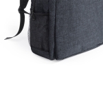 Gevoerde rugzak met stedelijk ontwerp voor 15'' laptop Denim kleur donkergrijs derde weergave