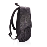 Gerecyclede reflecterende laptoprugzak van 15,6 inch Visibility kleur zwart vierde weergave