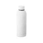 RVS thermosfles met matte afwerking 500ml Spring kleur wit