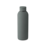 RVS thermosfles met matte afwerking 500ml Spring kleur donkergrijs
