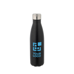 Vacuüm geïsoleerde stalen fles met metalen dop 500ml Satin met afdrukgebied