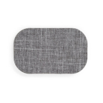 RPET draadloze opladers bedrukken van gerecycled ABS-materiaal kleur grijs eerste weergave