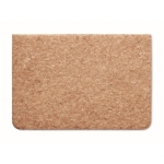 Kurken laptophoes met magnetische sluiting 14” Cork kleur beige vierde weergave