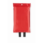Gepersonaliseerde rode blusdeken 120x180cm Protect Large kleur rood tweede weergave
