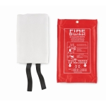 Gepersonaliseerde rode blusdeken 120x180cm Protect Large kleur rood derde weergave