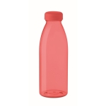 Promotionele BPA-vrije anti-lek RPET-fles 500 ml RPET Spring kleur doorzichtig rood