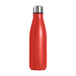 Waterfles Inox City 750 ml kleur rood