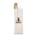 Promotas met logo voor katoenbrood 140 g/m2 Flour kleur beige