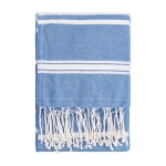 Katoen en polyester strandlaken bedrukken Pareo Fouta Mallorca kleur blauw