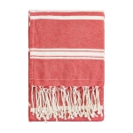 Katoen en polyester strandlaken bedrukken Pareo Fouta Mallorca kleur rood