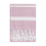 Katoen en polyester strandlaken bedrukken Pareo Fouta Mallorca kleur lichtroze