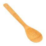 Natuurlijke bamboe salade-lepel kleur hout