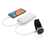 Duurzame powerbank met dubbele USB 10.000 mAh Philips kleur wit derde weergave